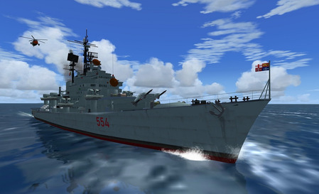 Pilotable Italian Helicopter Missile Cruiser Ciao Duilio | SOH Forums