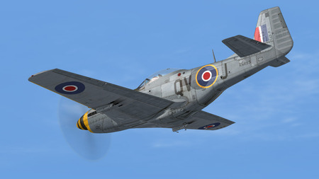 Warbirdsim P-51d MA littlefriends2 repaint RAF KH681 | SOH Forums