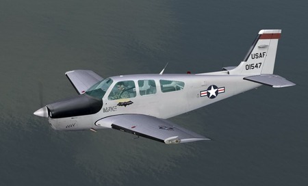 FSX Beech YQU-22A/QU-22B 