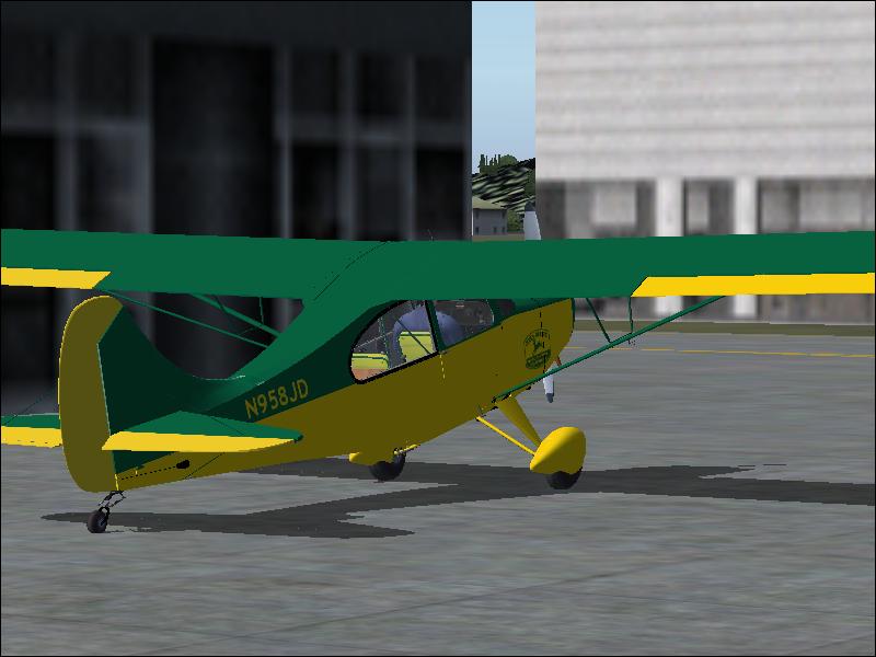 Aeronca 7DCM Farm Wagon, John Deere Edition.JPG