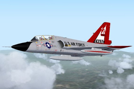 Alphasim Convair F-106B Delta Dart, B-1B Chase Program, 1988.jpg