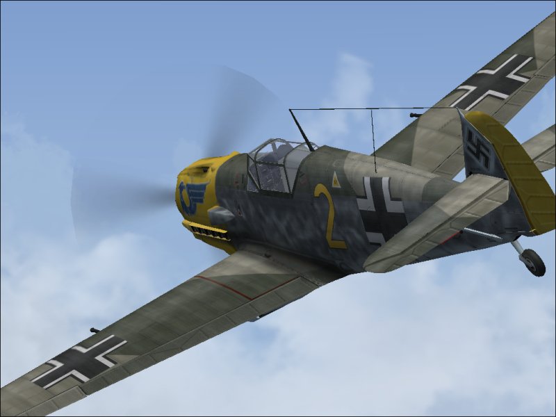 Bf109E from 6.-G52 Peupligues France 1940 FSX.jpg