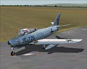 Fictional Luftwaffe F-86K repaint, from 3.jpg