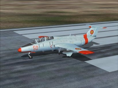 L-29. Romanian Air Force, Grey.jpg