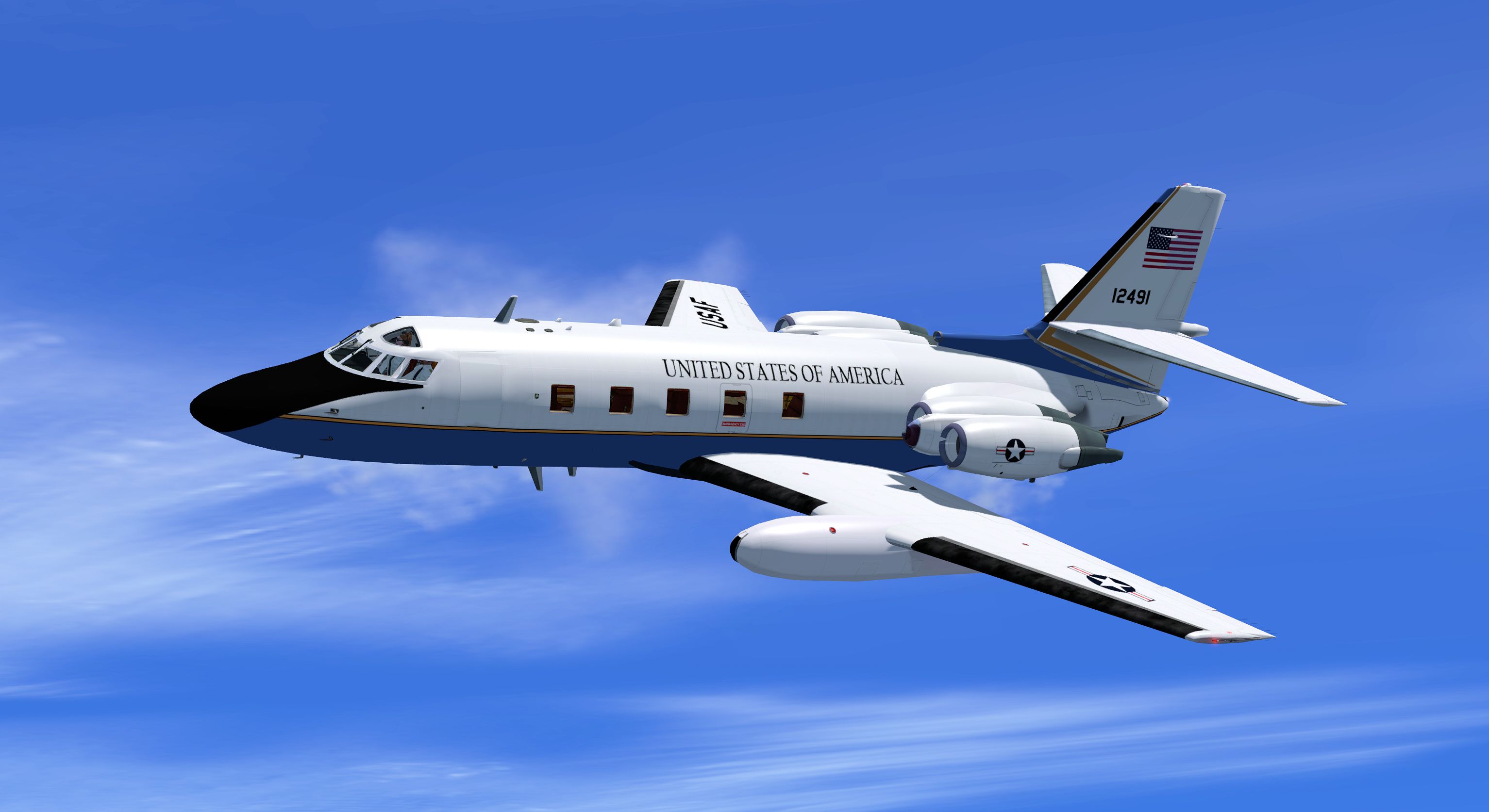 Lockheed L-1329 Jetstar II USAF Repaints.jpg