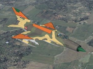 MiG 21MF, Egyptian Airforce, Brightstar Exersize markings.jpg