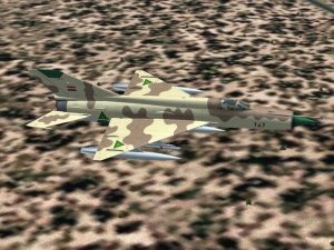 MiG 21MF, Iraqi Airforce, Iran-iraq war.jpg