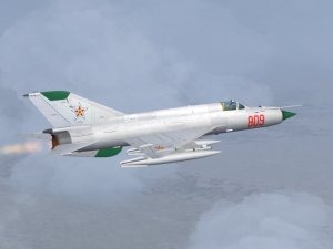 MiG-21MF, Romanian Airforce, 809, Warsaw pact era markings.jpg