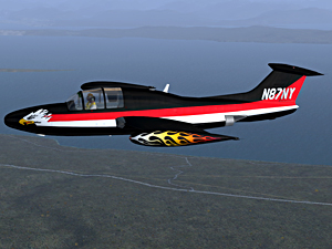 Morane Saulnier MS-760 Repaint N87NY.jpg