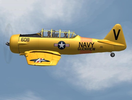 North American SNJ Texan, Glenview Reserves c1949.jpg