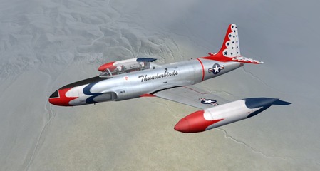 Piglet T-33 USAF Thunderbirds repaint.jpg