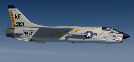 Vought F-8 Crusader VF-33 #210, USS Enterprise | SOH Forums