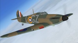 Hurricane 32 Sqn Flt Lt P Brothers (AE977) 2.jpg