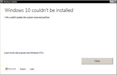Windows 10 Couldn't be installed - reserved partition.jpg
