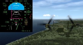 MV-22 centered on ILS RW 12 at Comox, BC, - P3D Spot view.jpg