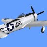 Static Republic P-47D ("Bubble Top")