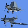 F4U-1A Corsair scenery object