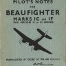 Beaufighter IC IF Pilot Notes