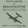 Beaufighter VI TFX XI Pilot Notes