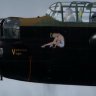 Avro Lancaster  of No. 424 Squadron, RF128 'Victorious Virgin'