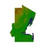 Northeast New Jersey 5 Meter Mesh Terrain