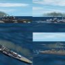 New textures for the RN heavy cruisers Kent Class