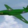 Lockheed XP-80A Shooting Star "Green Hornet" Skin