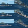 New textures for Stuart277's Ceres class light cruisers Ceres Cardiff Curlew