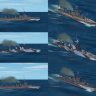 New textures for Stuart277's C class light cruisers Coventry Curacao