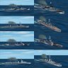 New textures for Stuart277's C class light cruisers