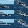 New textures for Stuart277's RN Hunt Class Escort Destroyers