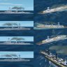 Texture for French heavy cruisers Foch Dupleix 1939-1942