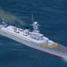 New texture for Stuart277 French school cruiser Jeanne d'Arc