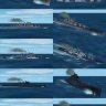 New textures for Virtual Navy USS light cruisers Cleveland Class