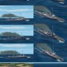 New textures for Virtual Navy USN Flushdecker Destroyers in Pacific Fleet