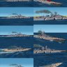 New textures for Groundcrew German Battleship KM_ Bismarck