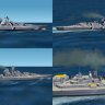 New textures for Virtual Navy VN_KM_Bismarck German Battleship