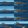 New textures for Stuart277 IJN Heavy Cruisers Chokai & Maya