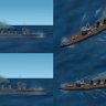 New textures for Stuart277 IJN Light Cruisers Kuma Class