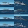 New textures for Stuart277 USS Salt Lake City Heavy Cruiser