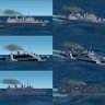 New textures for Stuart277 USN Curtiss Class Auxiliary