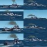 New textures for Stuart277 USN Cleveland Class Cruisers CL55-63 Catapult