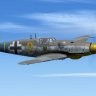 Flight Replica Bf-109G 6 JG-54 Yellow Nine