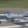 FSX Native F-80C Shooting Star "Dorothy L./ Panther Queen"