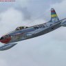 FSX Native P-80B Shooting Star "Fast Ass Bird"