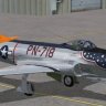 FSX Native P-80 Shooting Star "Tarheel Hal II"_with_update