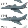 Naval Heritage TA-4J Skyhawk Early WW2 Camouflage 4-Pack