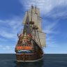 FSX Ship Galleon Zeven Provincien From Thr 17th Century