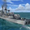 FSX/Accel Pilotable And AI French Escort Destroyer Commandant Riviere