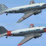 RNLAF 334 Sqn (VIP flight) ZU-8 & X-9 Douglas C-47 (DC-3)